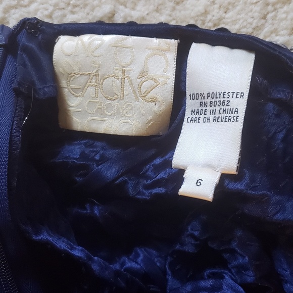 Blue Cache Long Sequin Dress - Picture 3 of 3